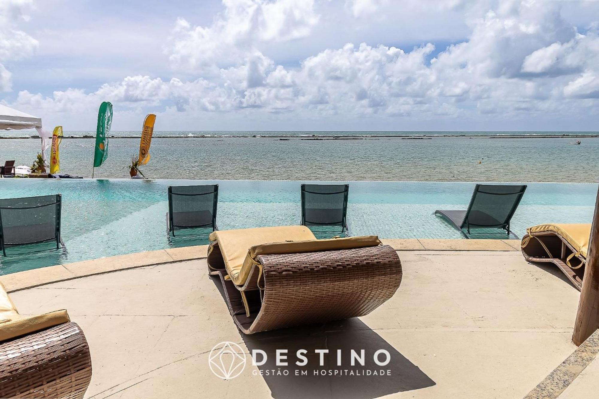 Cobertura Em Barra Bali, Exclusiva Pe Na Areia, Luxo E Vista Deslumbrante - Destino Bsm 402 Apartman Barra de São Miguel Kültér fotó
