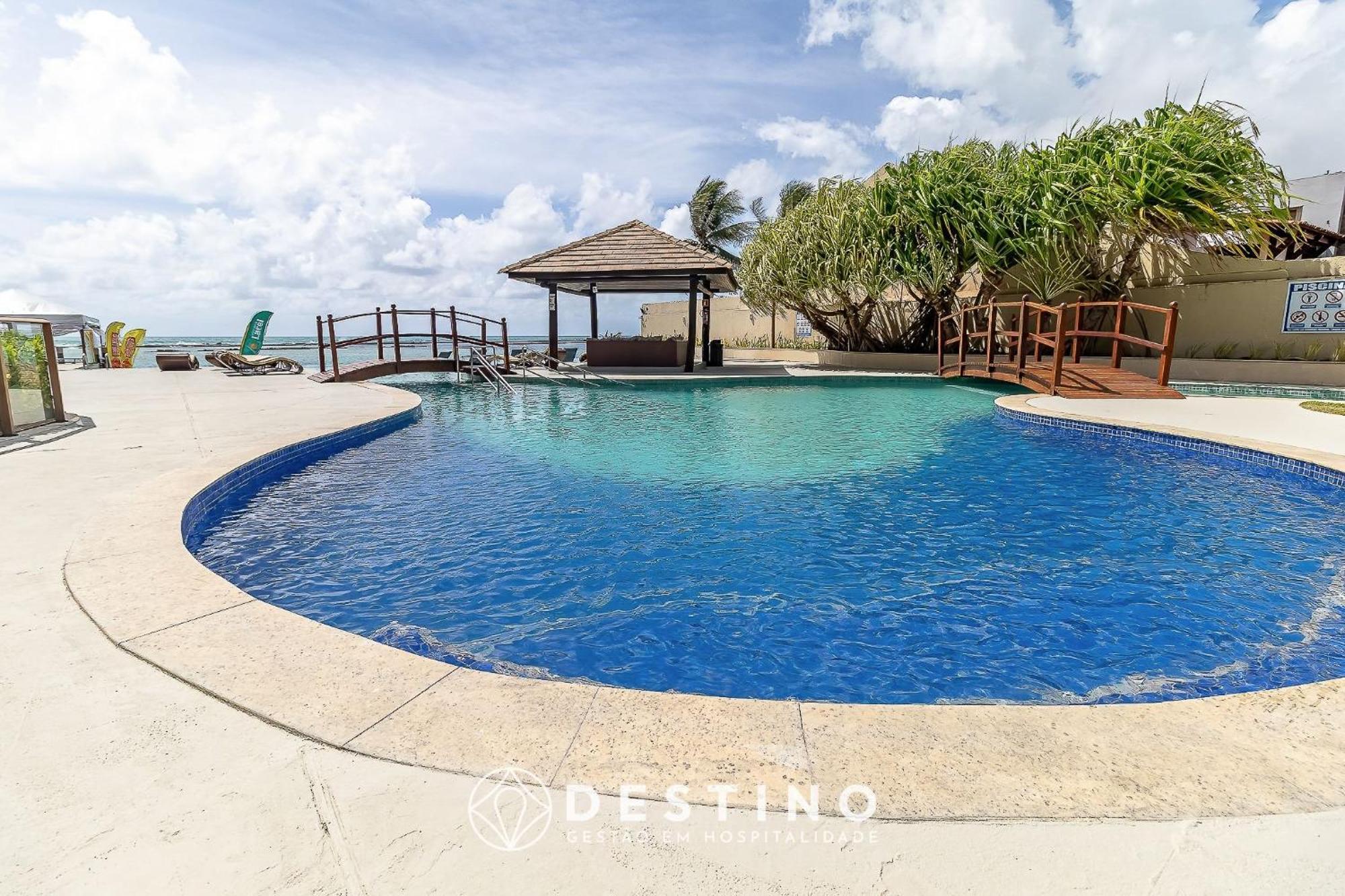 Cobertura Em Barra Bali, Exclusiva Pe Na Areia, Luxo E Vista Deslumbrante - Destino Bsm 402 Apartman Barra de São Miguel Kültér fotó